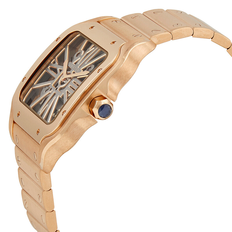 cartier santos hand wind 18kt rose gold skeleton dial mens watch whsa0016 2 1.jpg cartier santos hand wind 18kt rose gold skeleton dial mens watch whsa0016 2 1.jpg